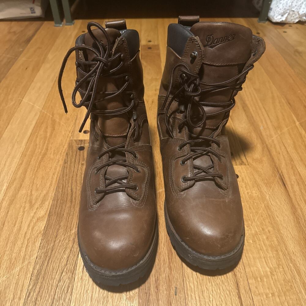 Danner High Country 8” 1000gram Leather Boots Brown Mens Sz 10